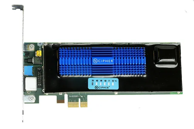 Photograph: NCipher nShield F3 Hardware Security Module.