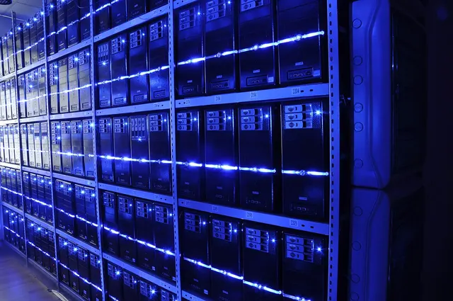 Photograph: BalticServers data center.