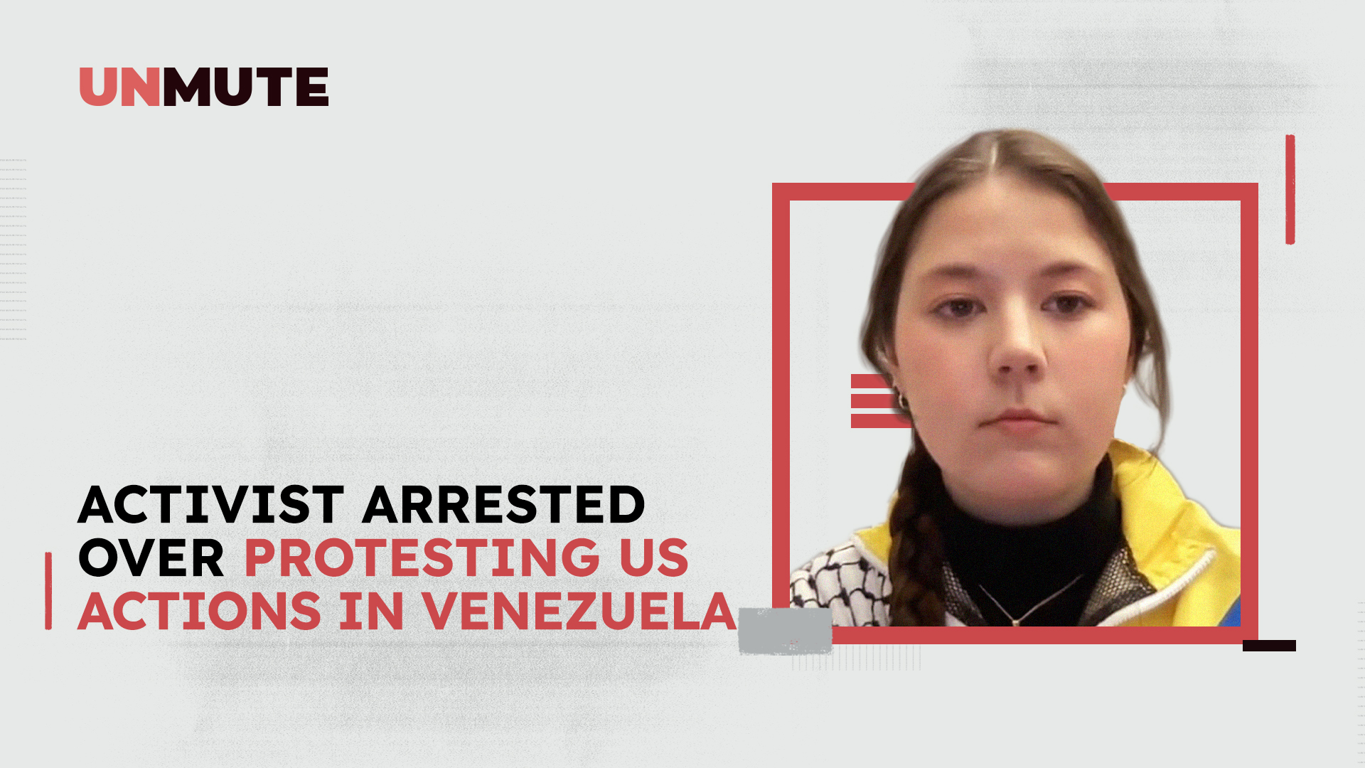 Activist arrested over protesting US actions in Venezuela Activist arrested over protesting US actions in Venezuela