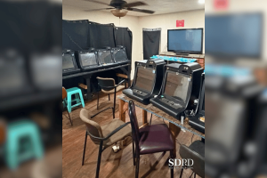 San Diego Police raid an illegal gambling operation in a City Heights home San Diego Police raid an illegal gambling operation in a City Heights home