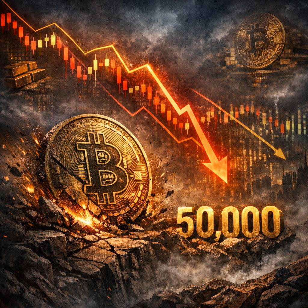 Macro Wobbles May Send Bitcoin Back To The $50,000s, Industry CEO Claims