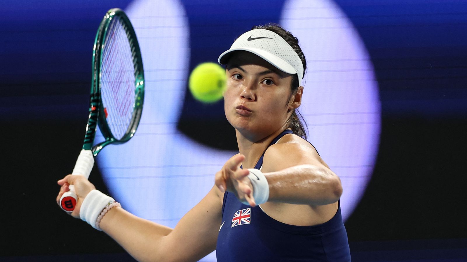 Emma Raducanu: Brit suffers United Cup defeat to Maria Sakkari on return to tennis as Greece beat GB | Tennis News