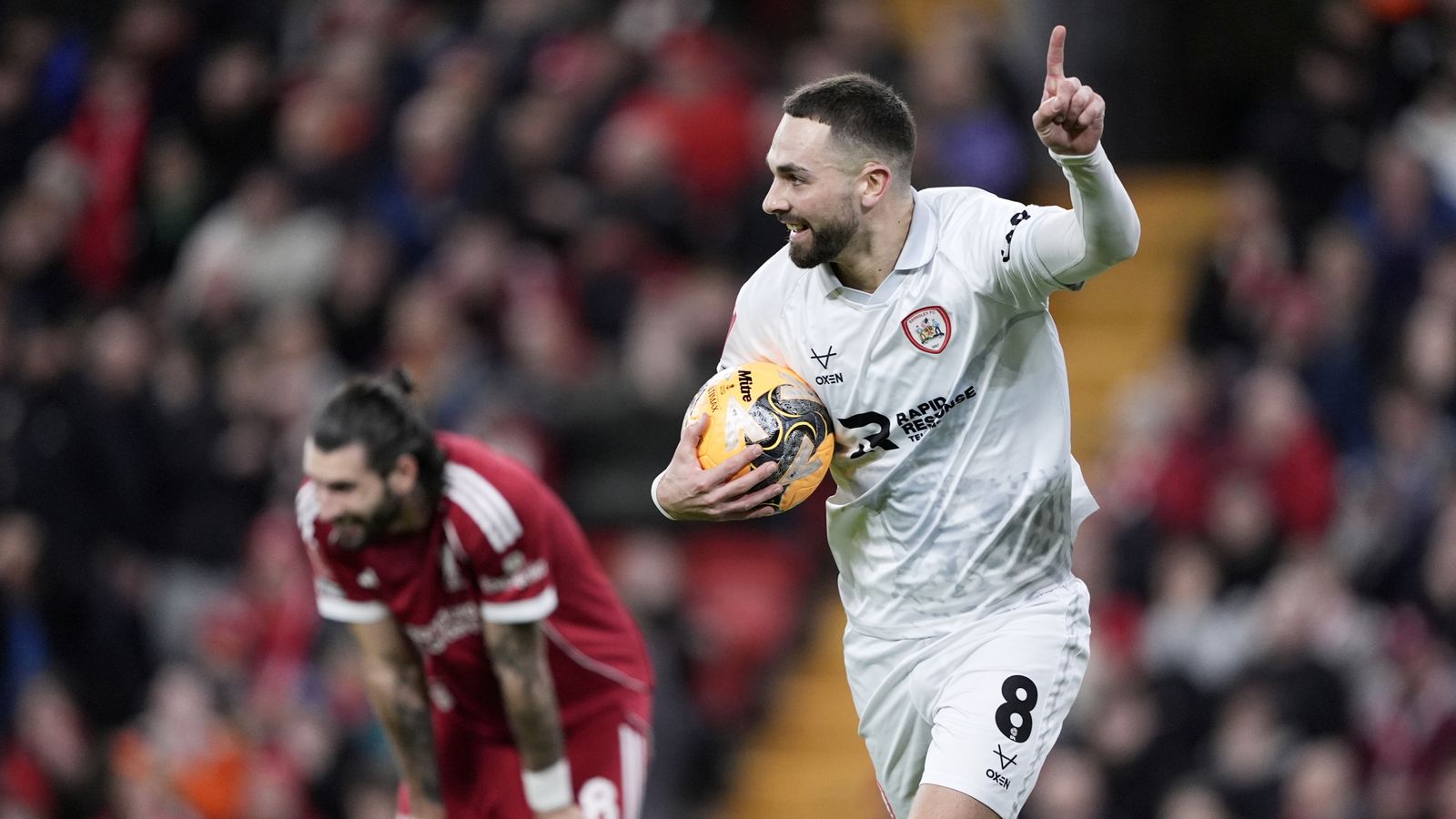 Dominik Szoboszlai: Barnsley boss Conor Hourihane says midfielder lacked respect over goal mistake in FA Cup tie | Football News Dominik Szoboszlai: Barnsley boss Conor Hourihane says midfielder lacked respect over goal mistake in FA Cup tie | Football News