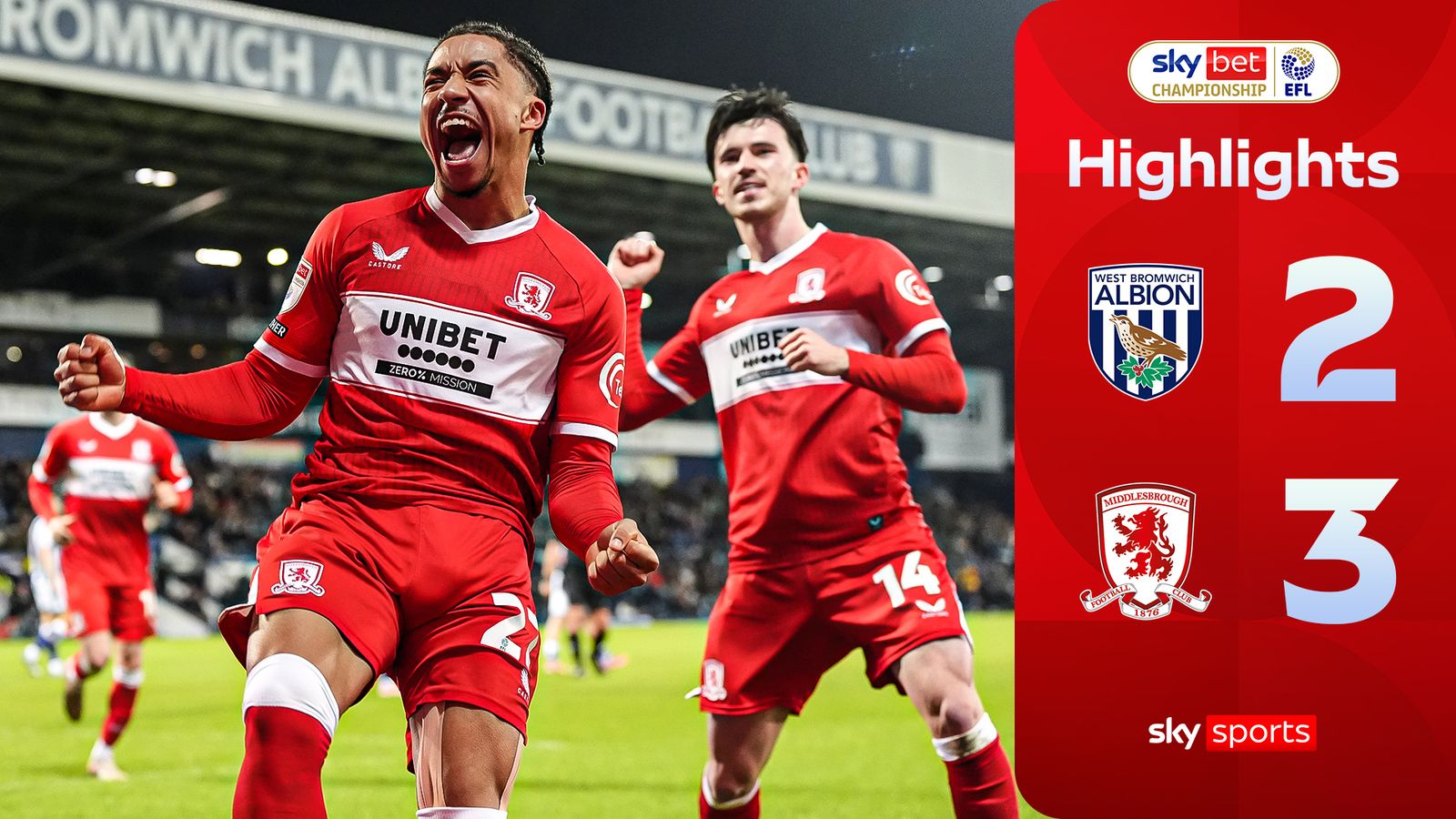 West Brom make impressive comeback… but Boro snatch late winner! West Brom make impressive comeback… but Boro snatch late winner!