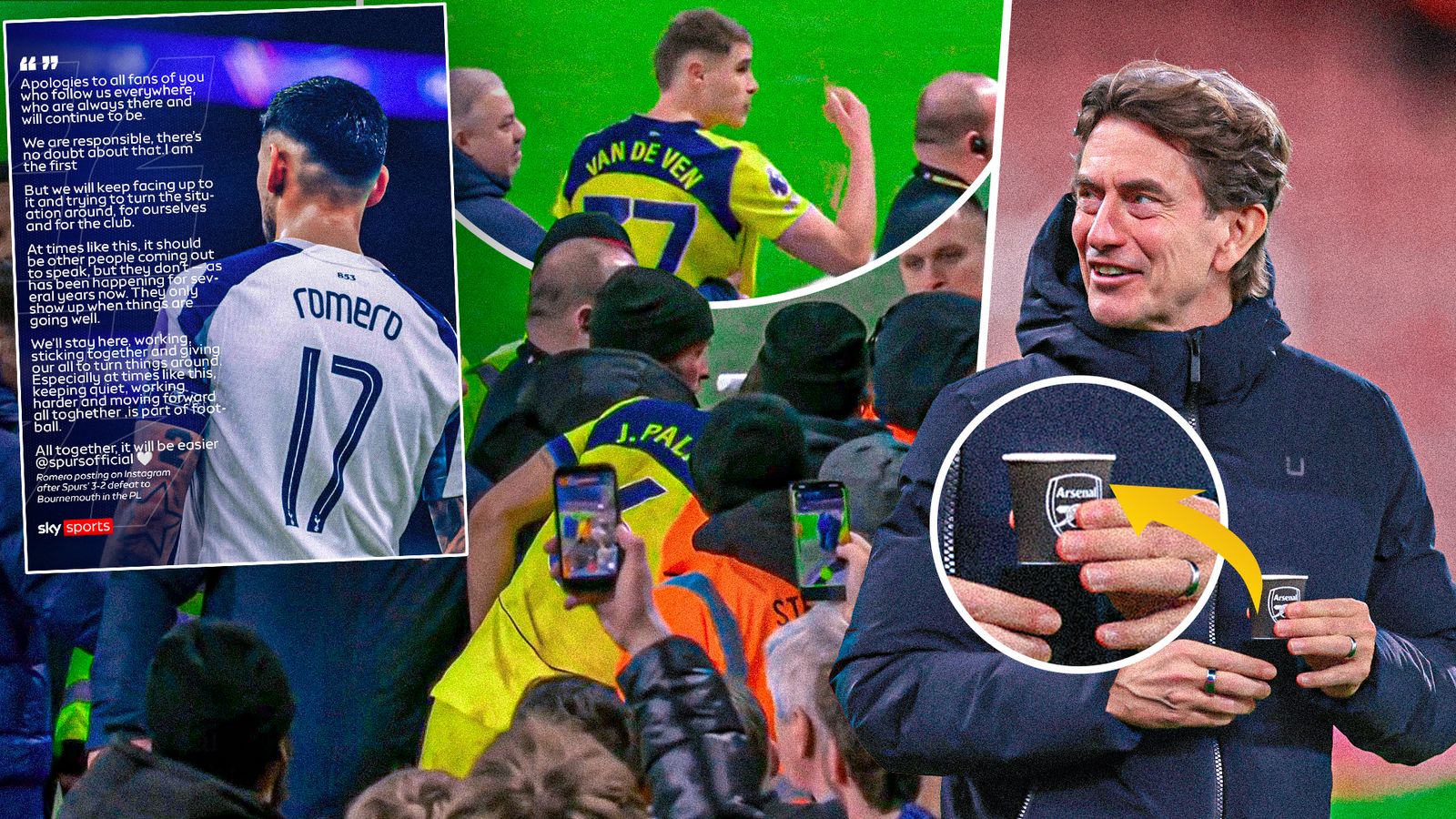 Cristian Romero: Tottenham captain appears to blast Spurs hierarchy in now-edited social media post | Football News Cristian Romero: Tottenham captain appears to blast Spurs hierarchy in now-edited social media post | Football News