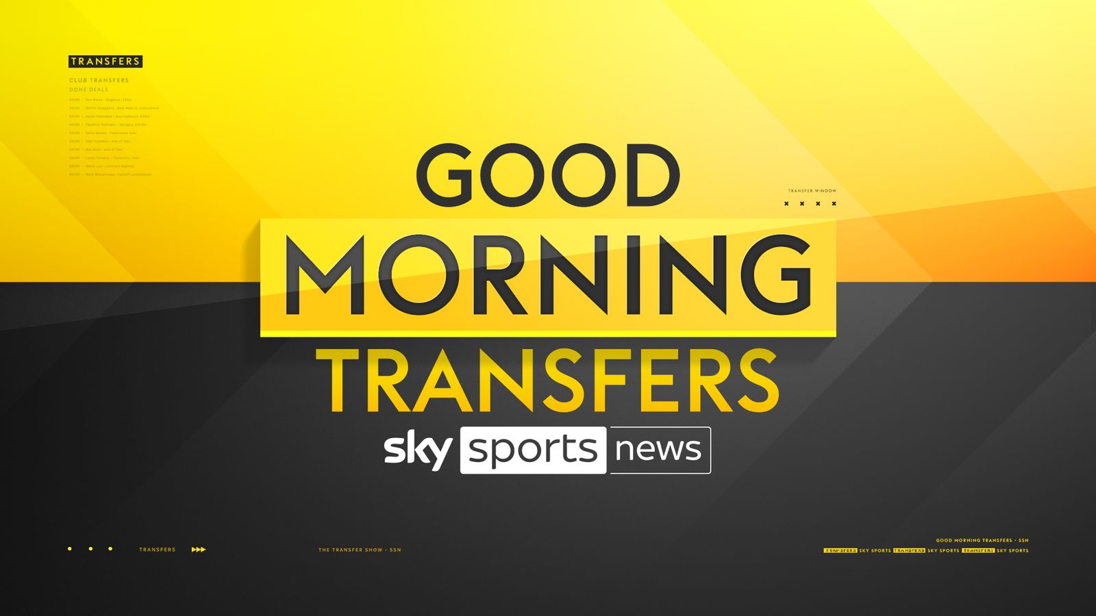 FREE STREAM: The Transfer Show on Sky Sports News – Latest football transfer news, updates and rumours | Football News