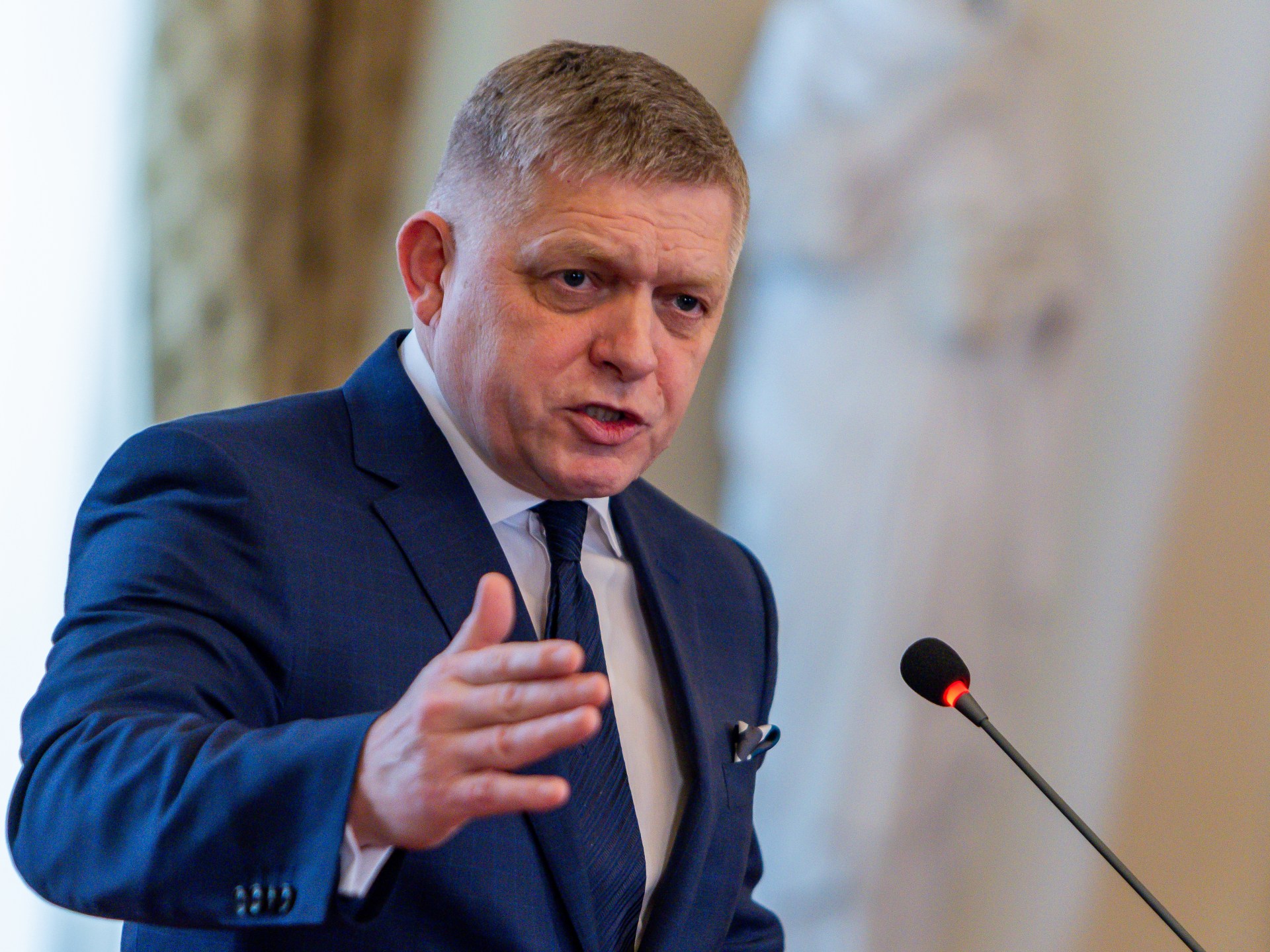 Slovakia halts emergency power supplies to Ukraine over Russian oil dispute | Oil and Gas News Slovakia halts emergency power supplies to Ukraine over Russian oil dispute | Oil and Gas News