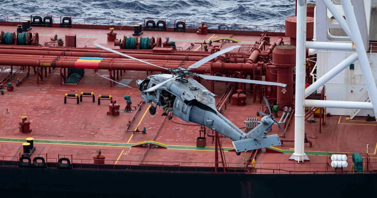 US forces board tanker in Indian Ocean that fled Trump’s Venezuela blockade | Donald Trump News US forces board tanker in Indian Ocean that fled Trump’s Venezuela blockade | Donald Trump News