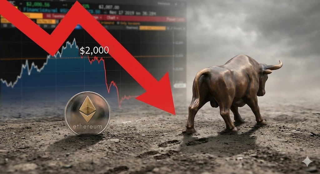 Ethereum Price Reverses Under $2,000, Bulls On The Back Foot Ethereum Price Reverses Under $2,000, Bulls On The Back Foot
