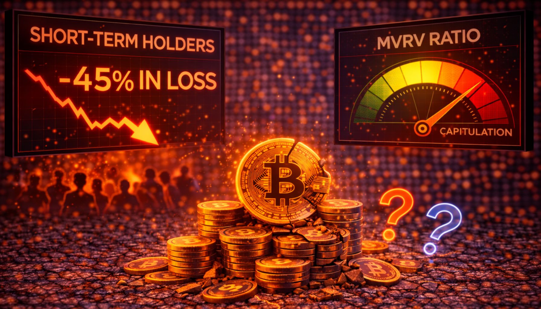 Bitcoin Short-Term Holders Deep In Loss: MVRV Signals Capitulation Phase Bitcoin Short-Term Holders Deep In Loss: MVRV Signals Capitulation Phase
