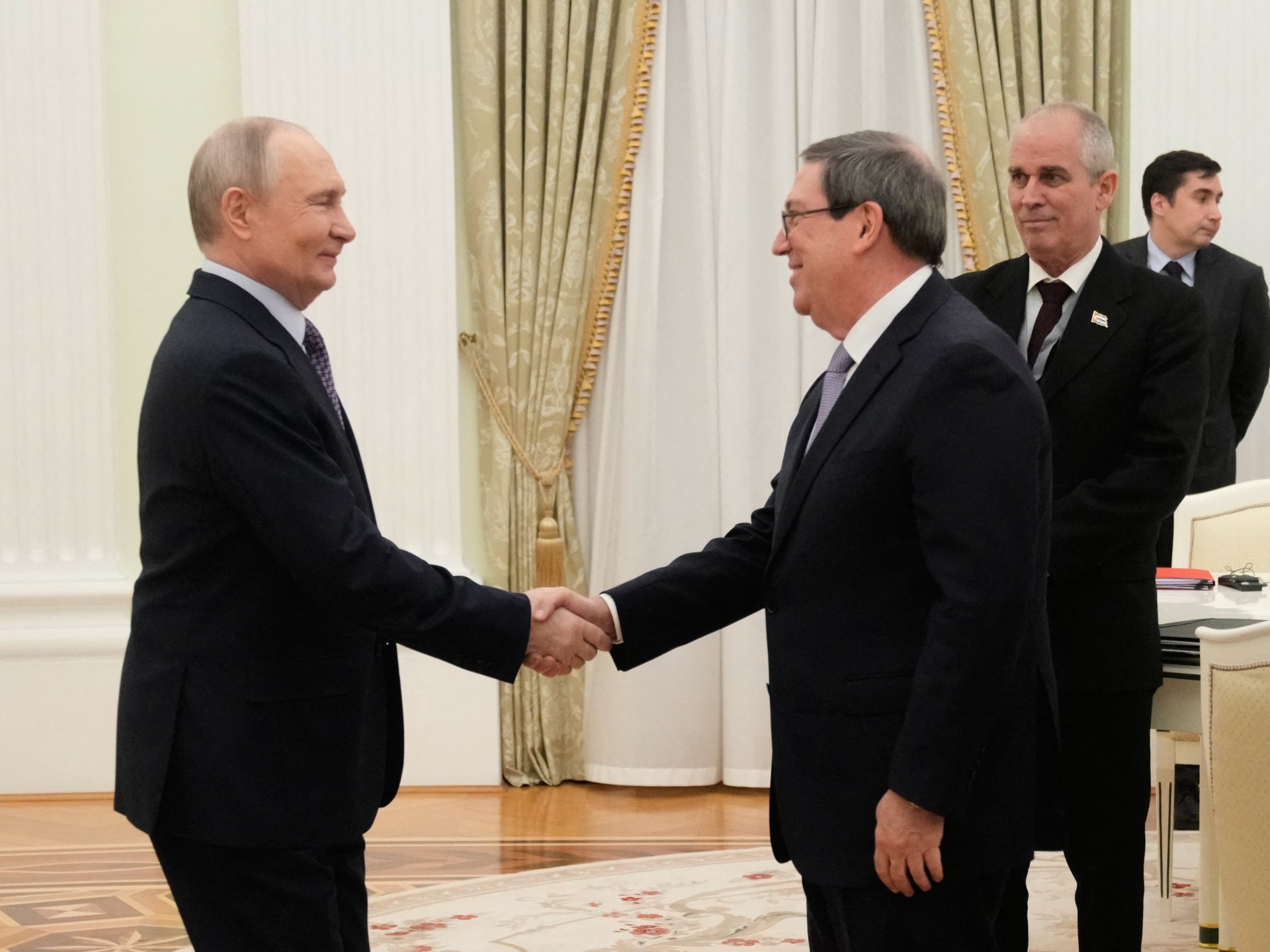 Russia’s Putin meets Cuban FM, says US restrictions ‘unacceptable’ | News Russia’s Putin meets Cuban FM, says US restrictions ‘unacceptable’ | News