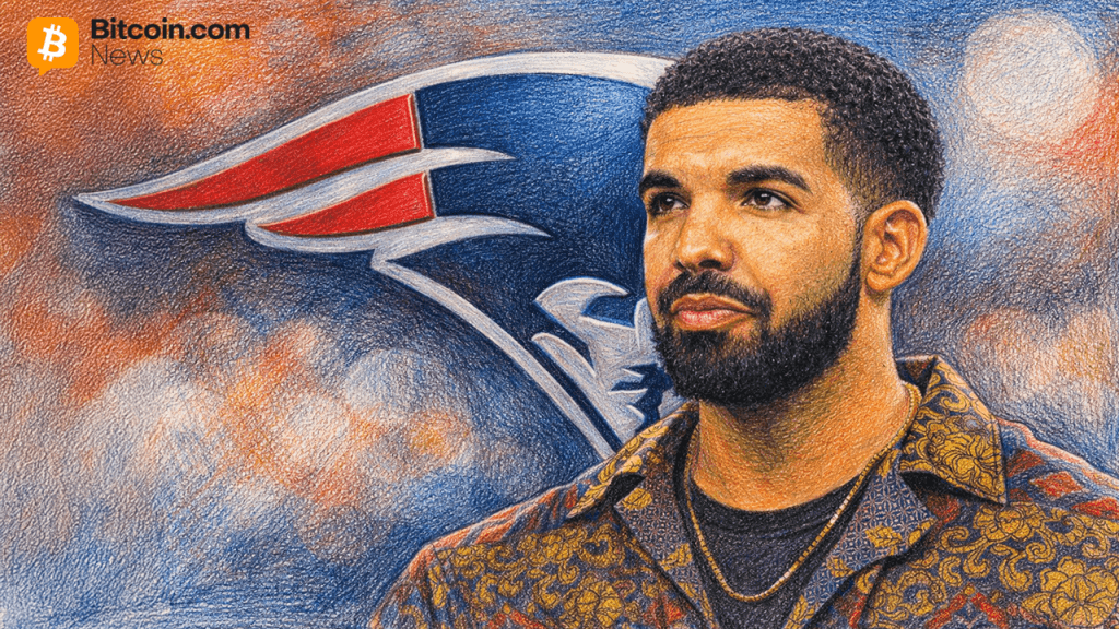Rap Star Drake Uses Stake to Wager $1M in Bitcoin on Patriots Despite Super Bowl LX Odds Rap Star Drake Uses Stake to Wager $1M in Bitcoin on Patriots Despite Super Bowl LX Odds