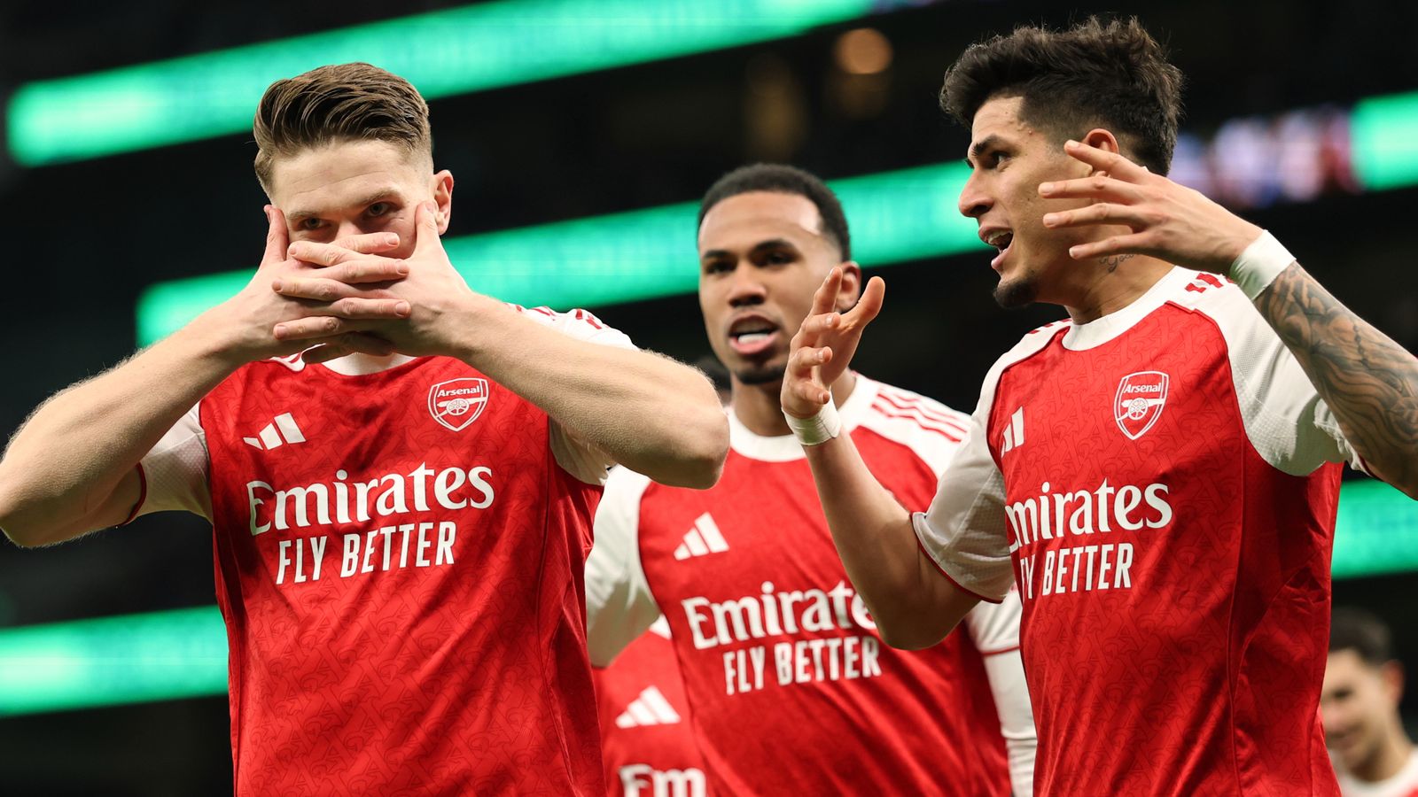 Gary Neville: Arsenal answered questions in Tottenham win and withstood Man City pressure in Premier League title race | Football News Gary Neville: Arsenal answered questions in Tottenham win and withstood Man City pressure in Premier League title race | Football News