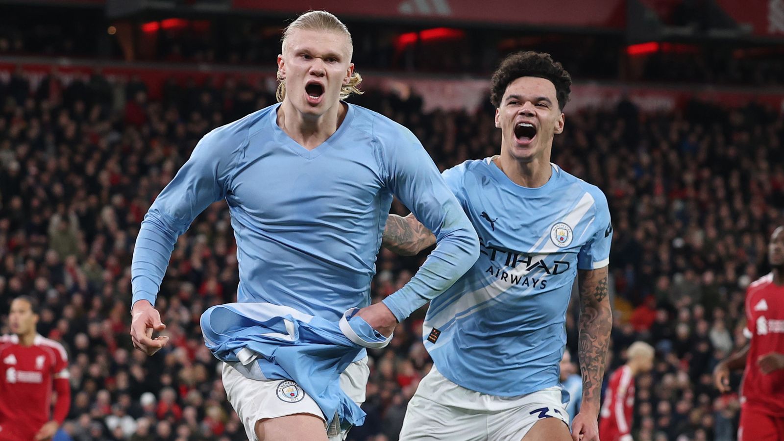 Liverpool 1 – 2 Man City Liverpool 1 – 2 Man City