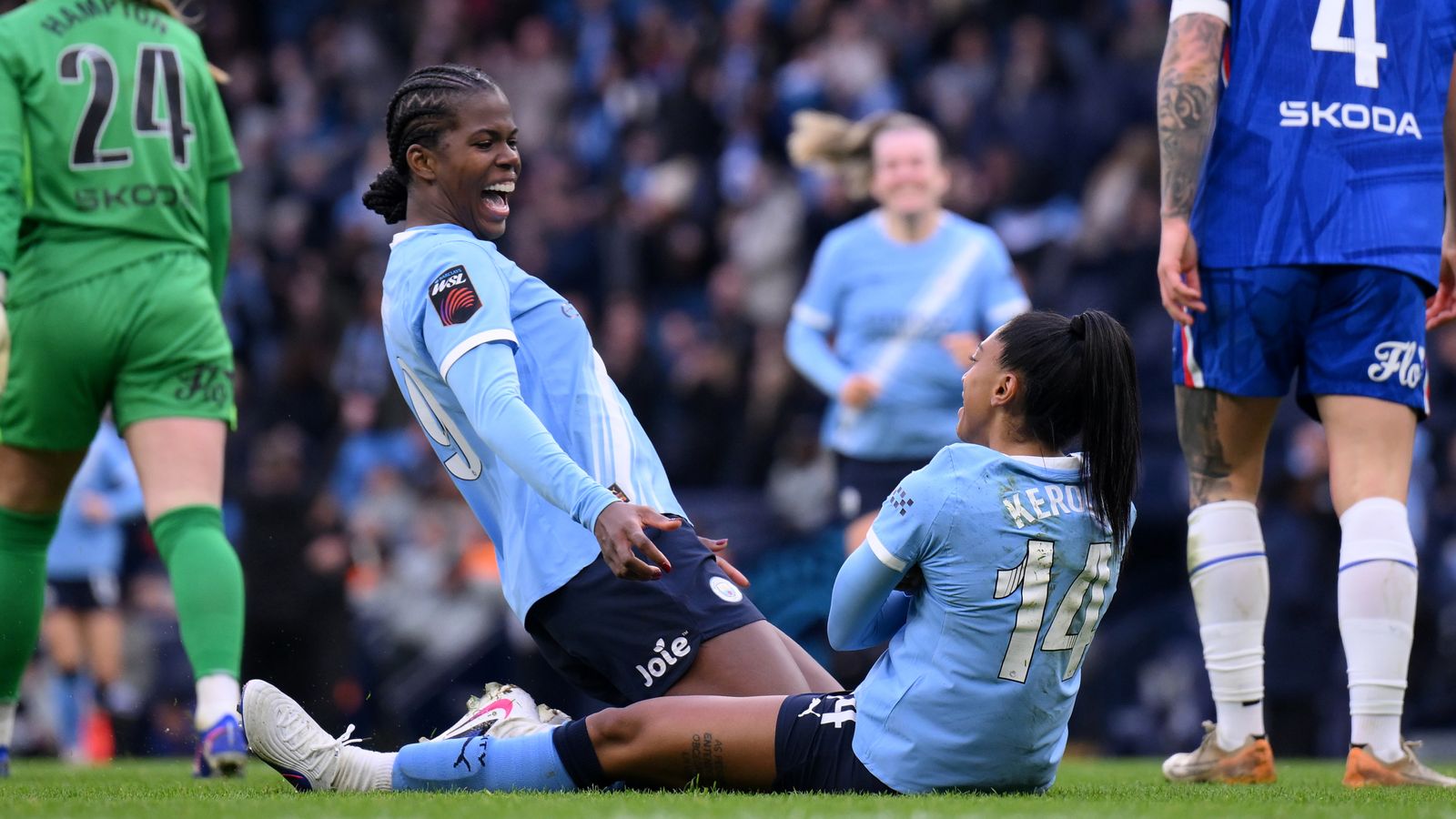 Man City thrash Chelsea to prove they are the Women’s Super League’s new dominant force | Football News Man City thrash Chelsea to prove they are the Women’s Super League’s new dominant force | Football News