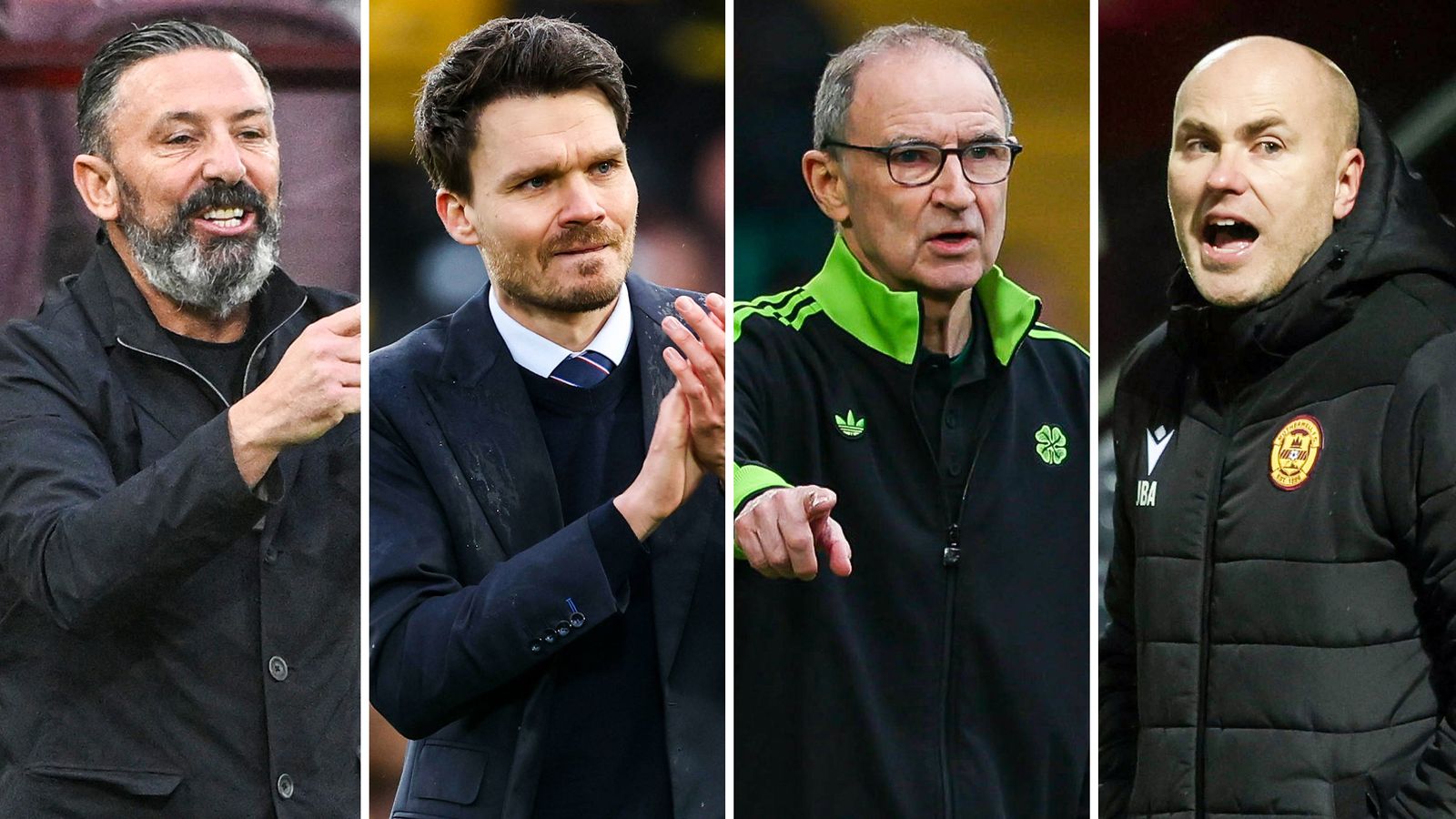 Scottish Premiership: Are Hearts, Rangers, Celtic and Motherwell locked in four-way title race battle? | Football News