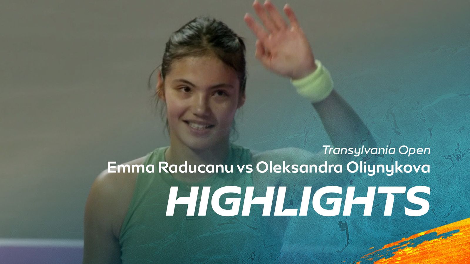 Raducanu beats Oliynykova to reach first final since the US Open